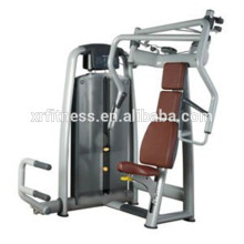 Venta caliente máquina de prensa de pecho equipo de fitness / equipo de gimnasio de calidad comercial / equipo de fuerza cargado con pasador fabricado en China